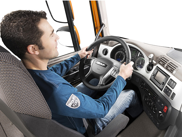 DAF CF Euro 6  Driving Position