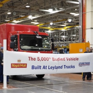 Leyland Trucks produces 5,000th factory bodied DAF